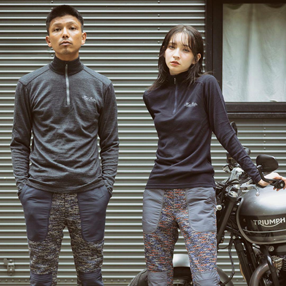 【新品・未使用】マックスフリッツ・ジップアップウールT