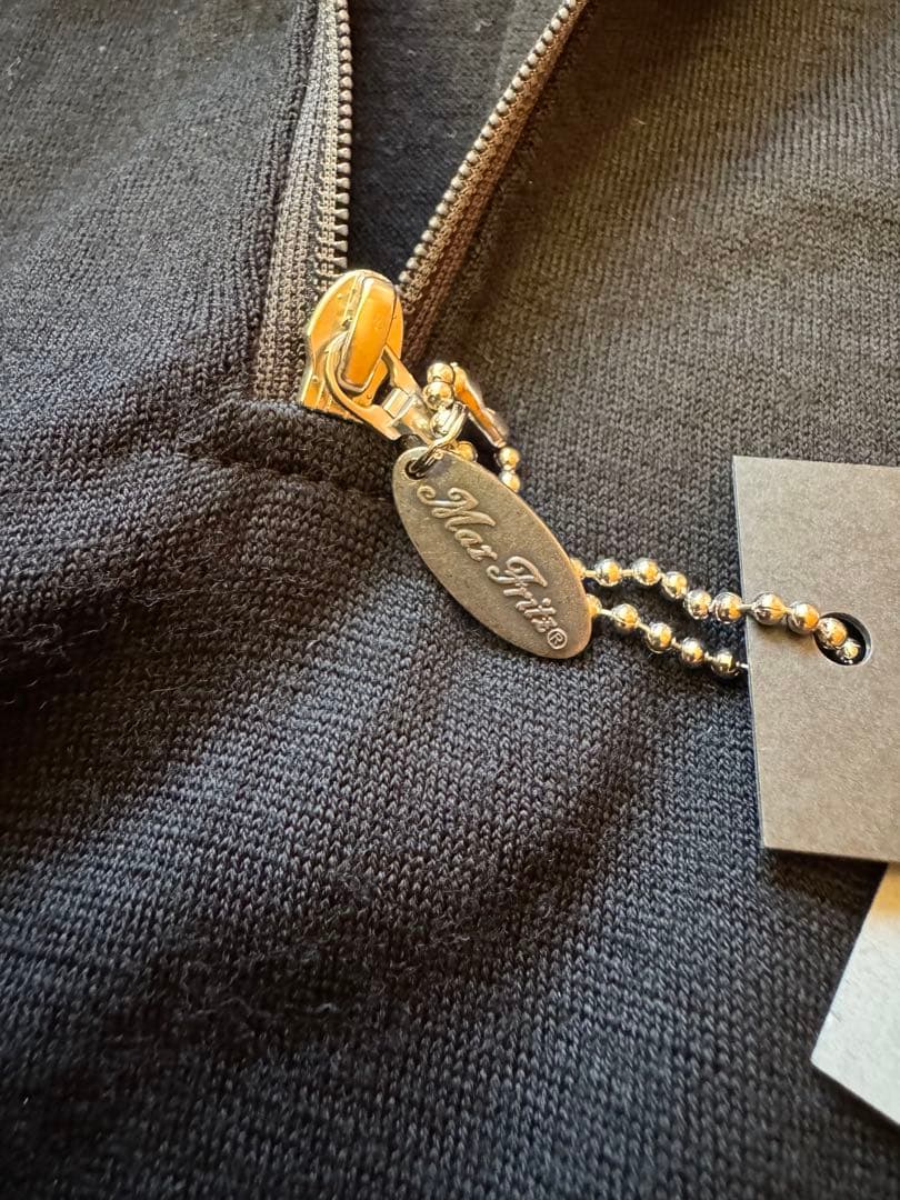 【新品・未使用】マックスフリッツ・ジップアップウールT