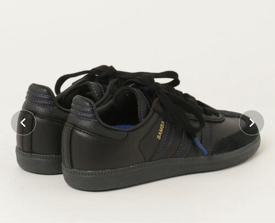 【新品未使用】adidas Samba ADV ブラック 23センチ