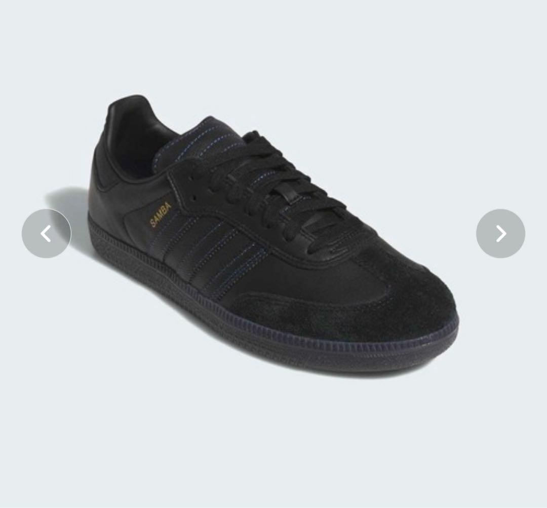 【新品未使用】adidas Samba ADV ブラック 23センチ