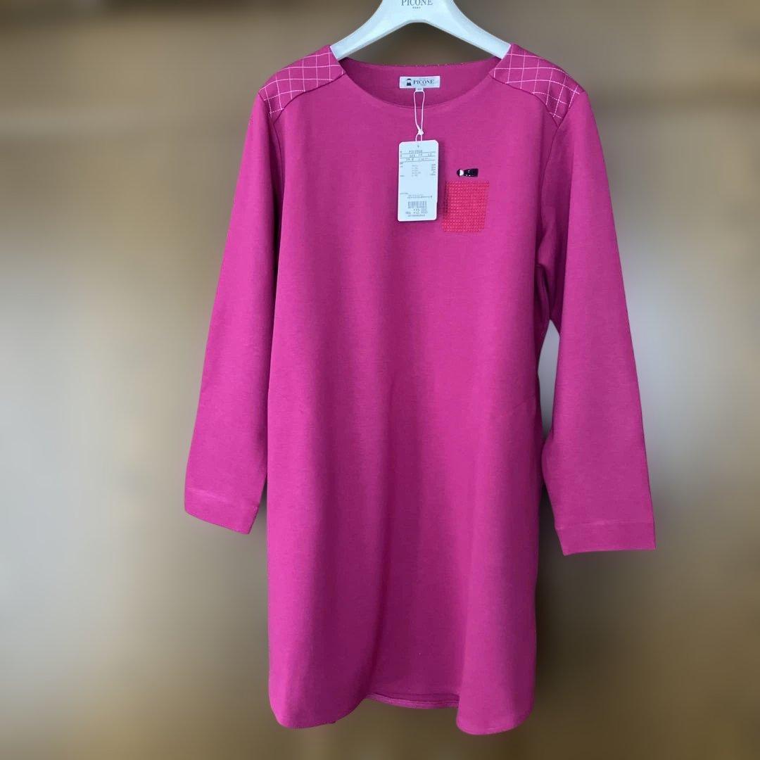 新品未使用！ピッコーネチュニック丈プルオーバー42