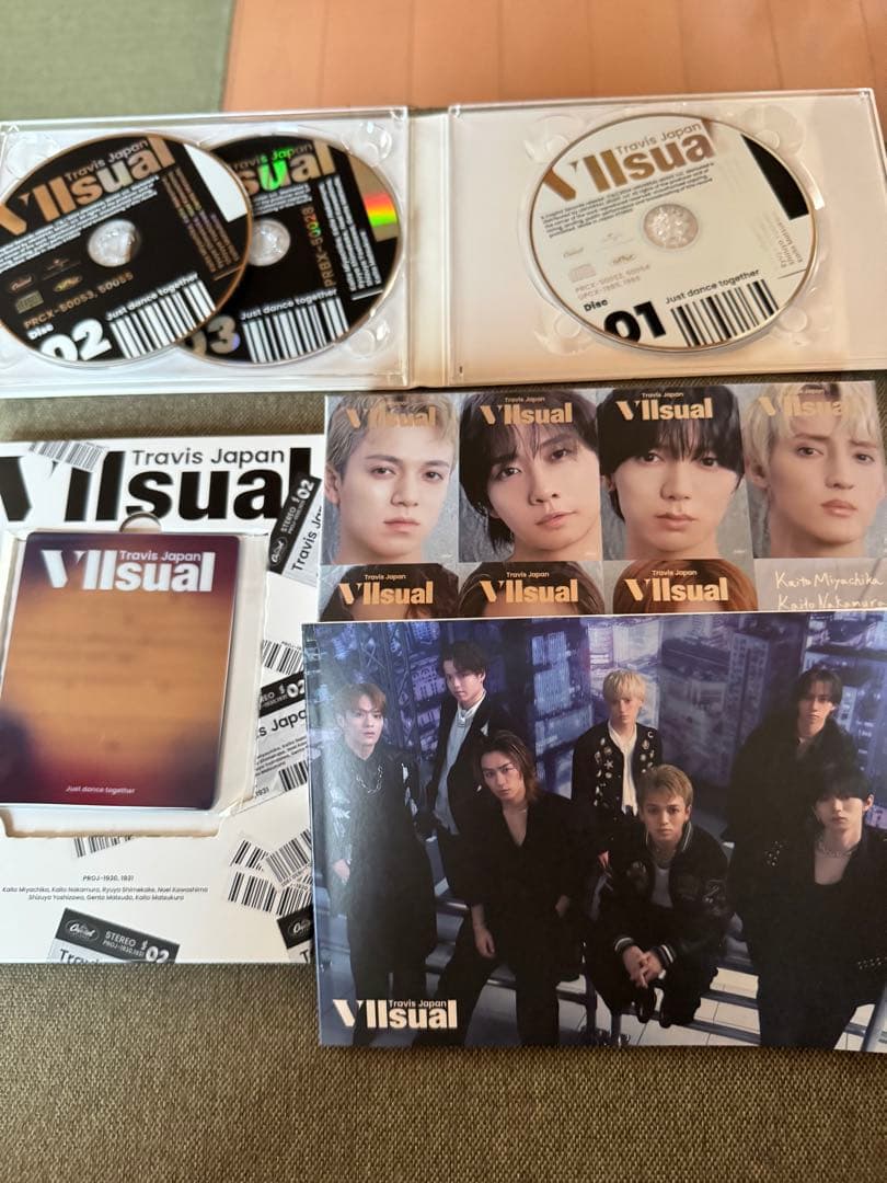 TravisJapan アルバム VIIsual FC限定盤 DVD