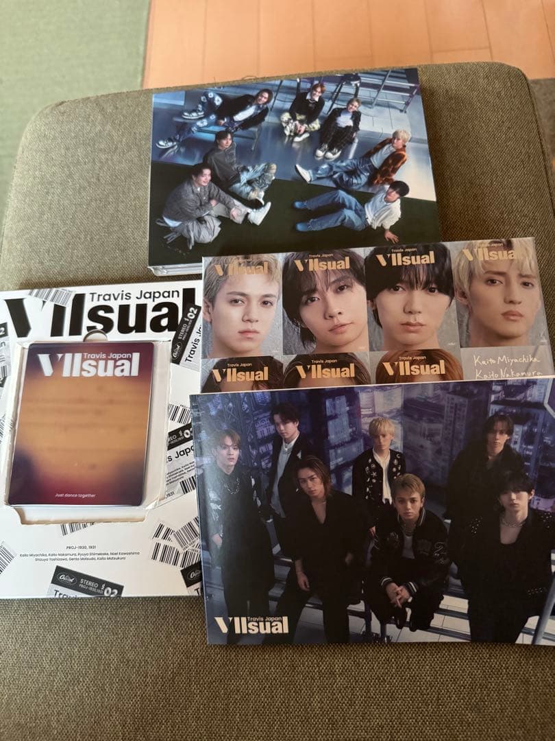 TravisJapan アルバム VIIsual FC限定盤 DVD