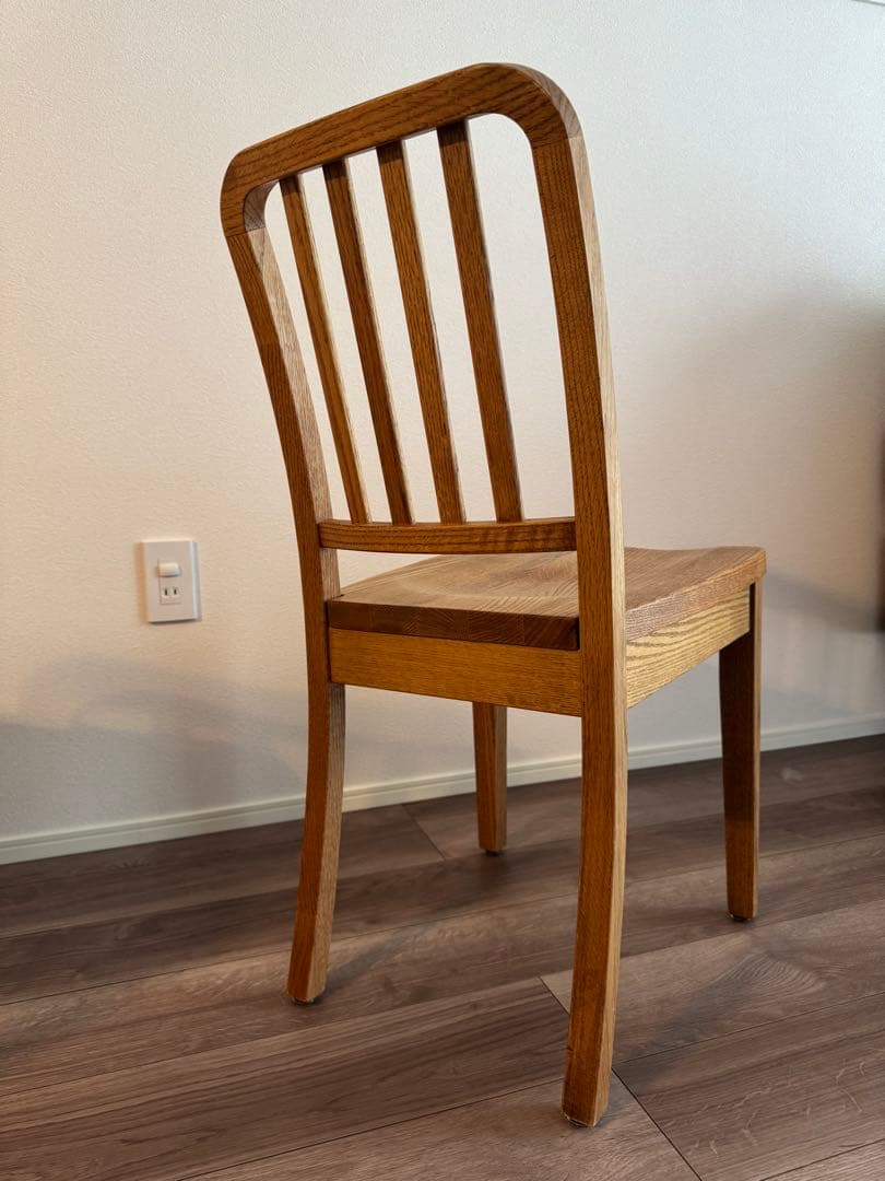 モモナチュラル　BASIC CHAIR ダイニングチェア1脚　B