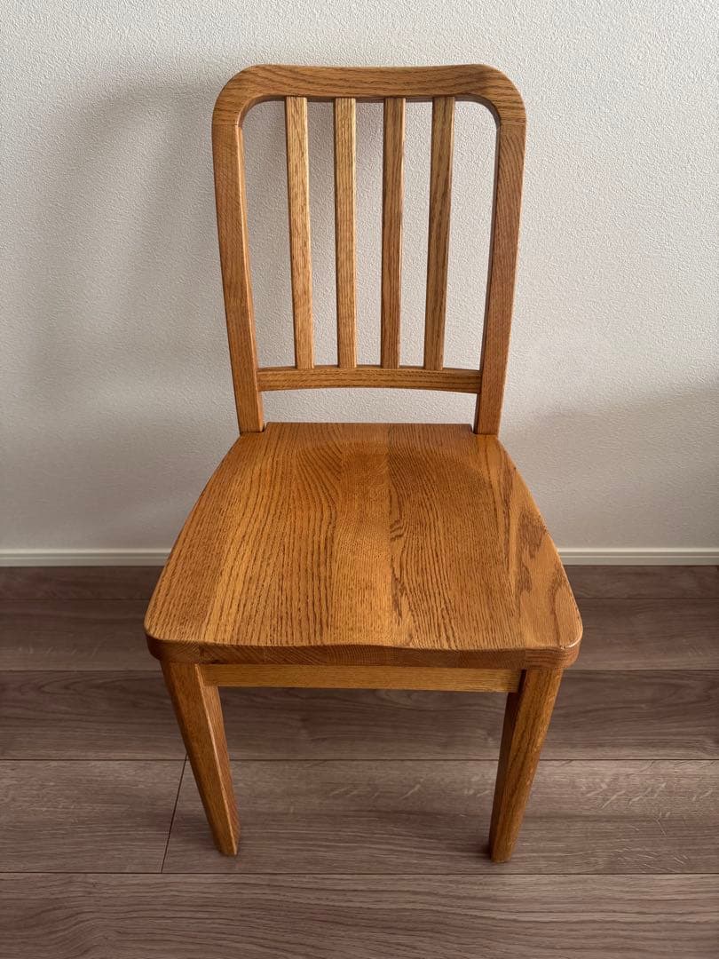 モモナチュラル　BASIC CHAIR ダイニングチェア1脚　B