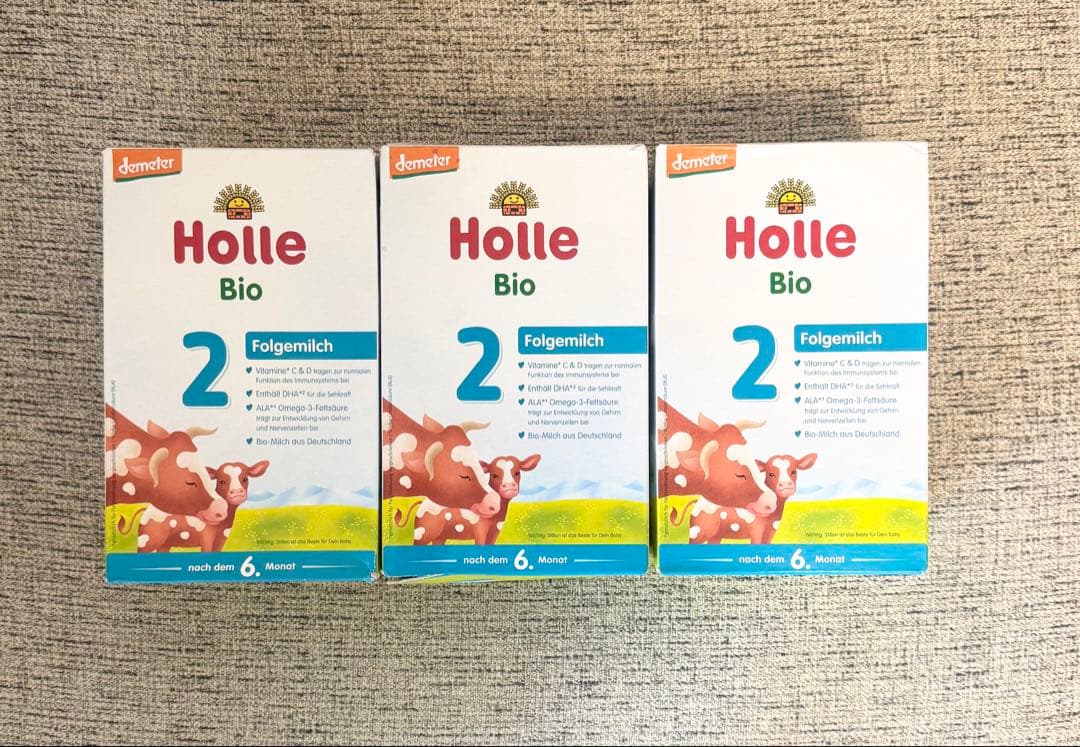 ✨新品✨ ホレ オーガニックミルク step2 粉ミルク 3箱セット