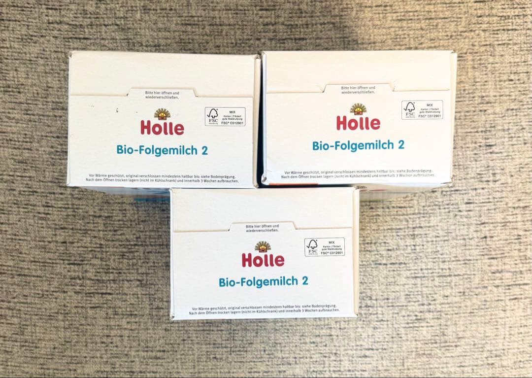 ✨新品✨ ホレ オーガニックミルク step2 粉ミルク 3箱セット