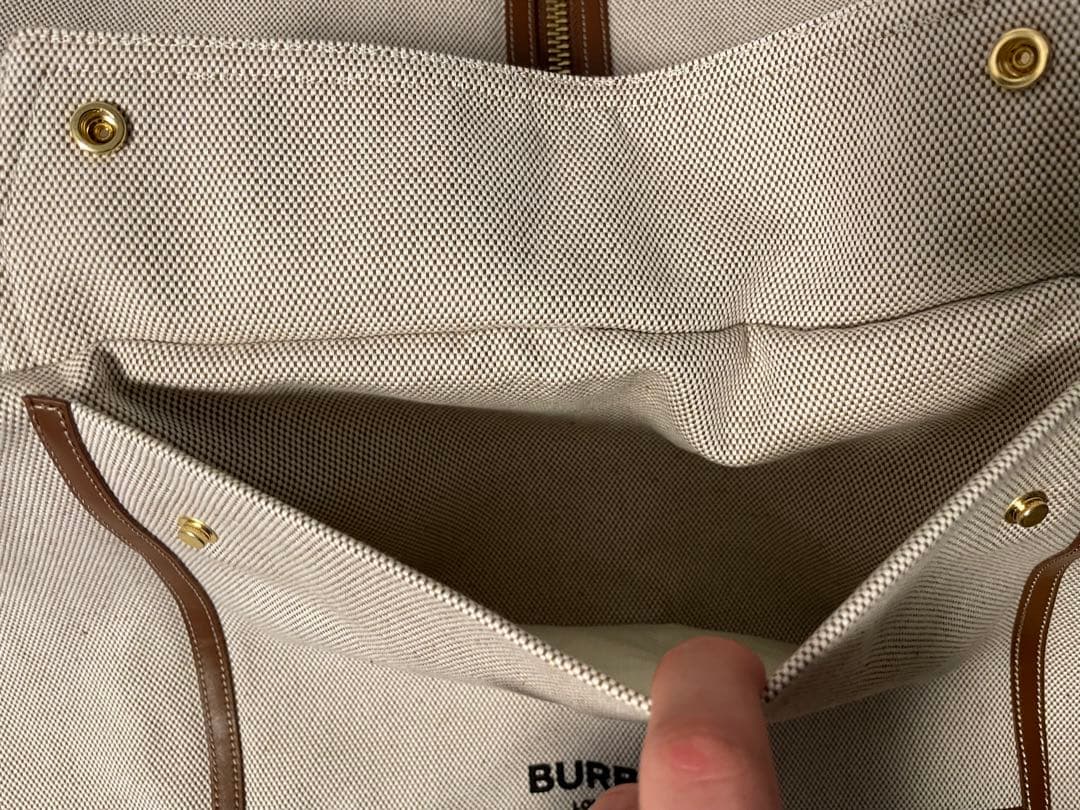 【極美品】BURBERRY レザー切替　ハーフジップ　ポンチョジャケット