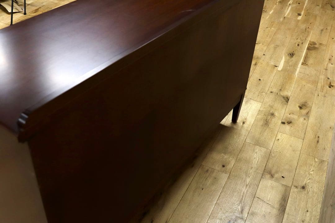 GMHK597○メープル不二家 神戸洋家具 サイドボード リビングボード 収納家