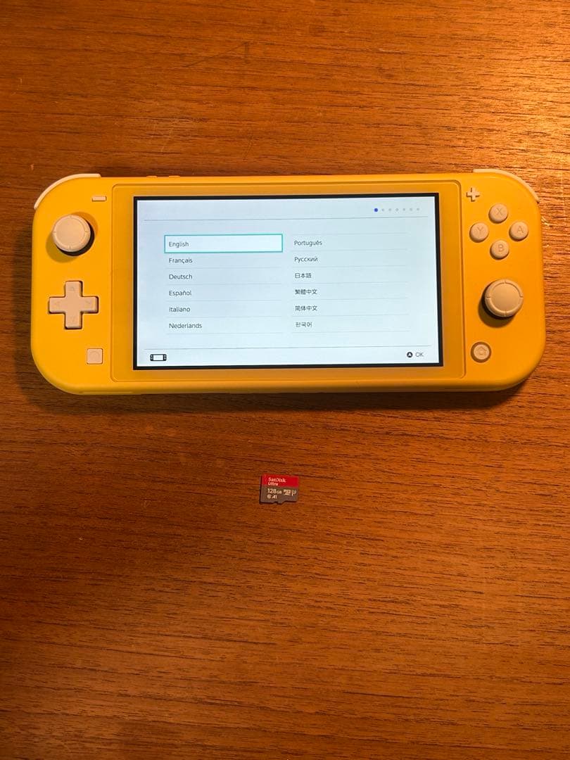 【箱付き美品】Nintendo Swicth Lite/ケース/microSD