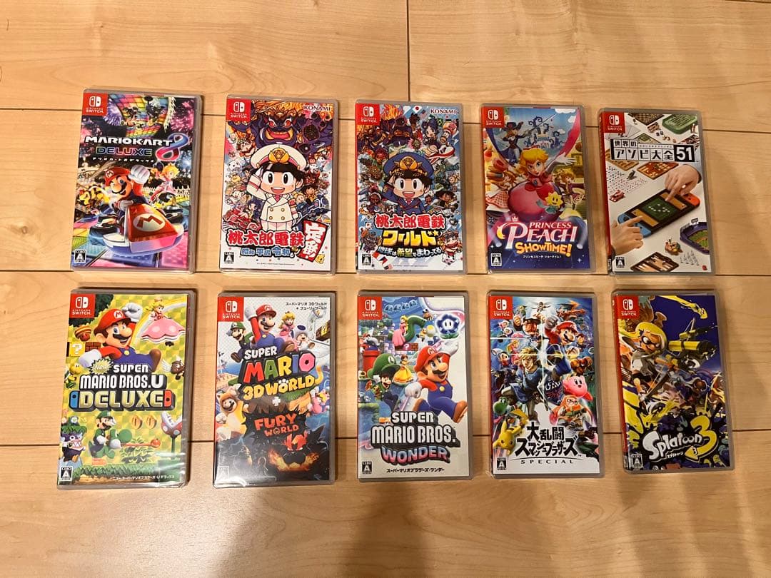 新品、未使用‼️ Nintendo Switch ゲームソフト 10本セット