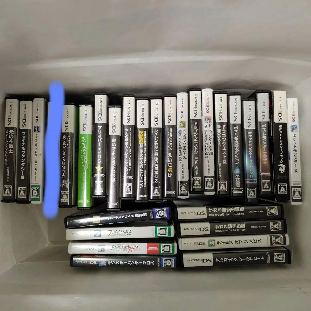 【ポケモン、ドラクエ、FFなど】人気ソフトまとめ売り　3DS本体付き