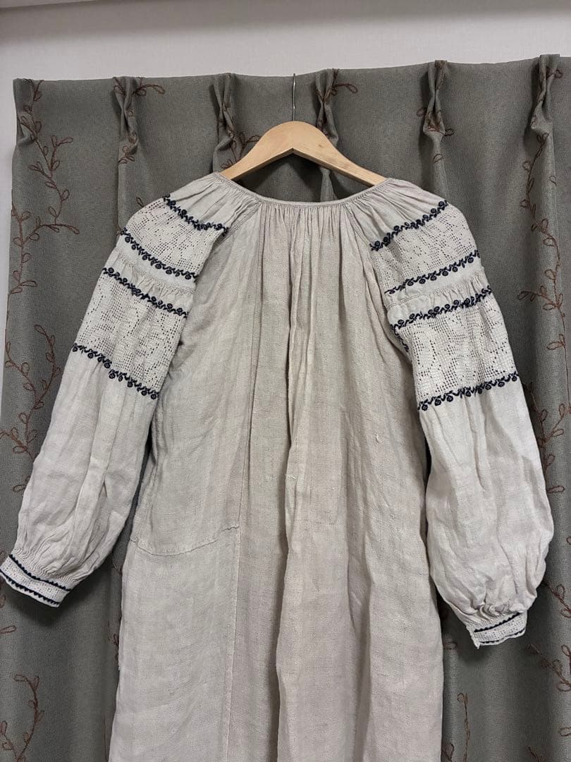 vintage ユーロヴィンテージ　ソロチカ　チロルワンピース　モノクロ