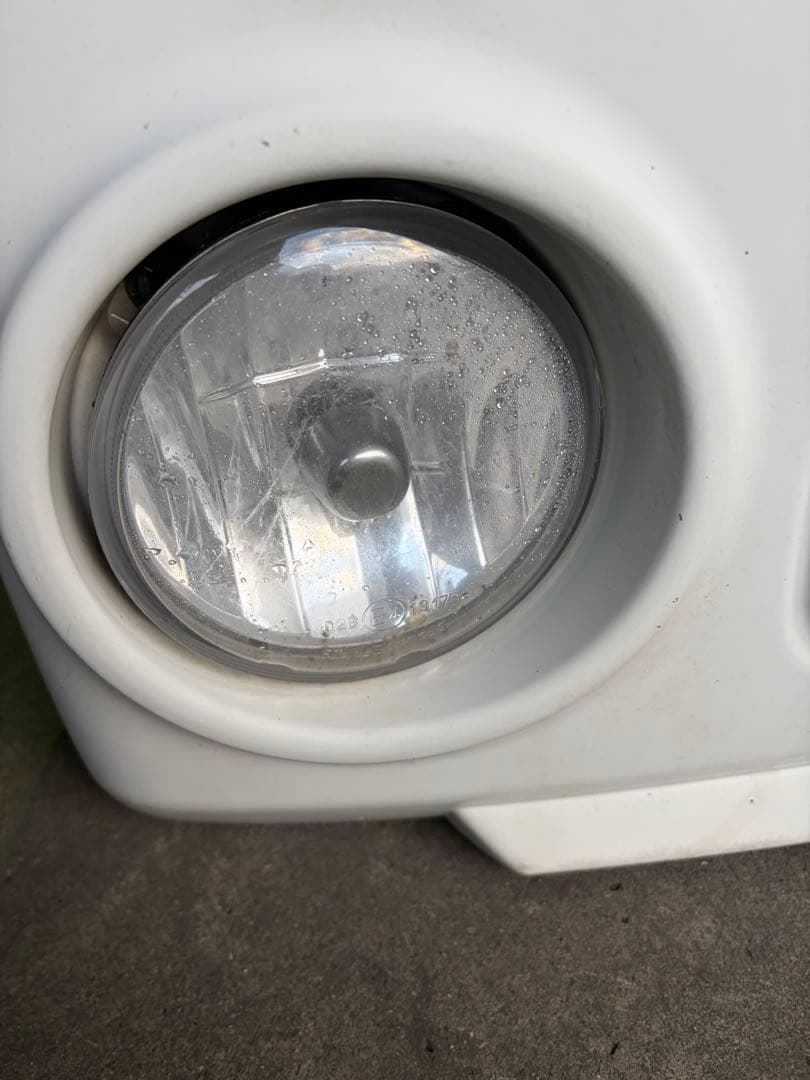 HE21Sラパンss ホワイト フロントバンパー ヘッドライト付き