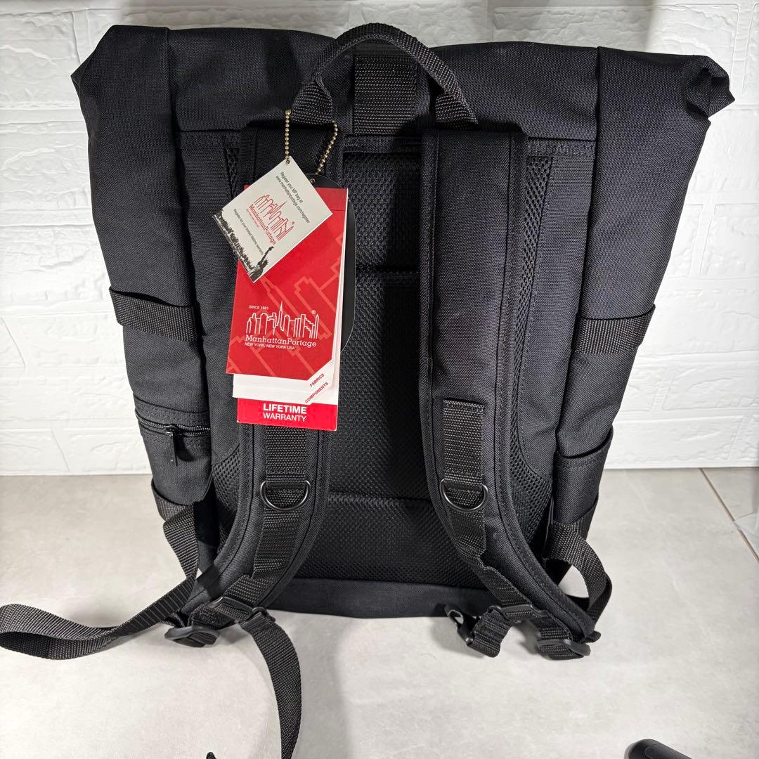 【未使用・タグ付】マンハッタンポーテージ Silvercup バックパック 黒
