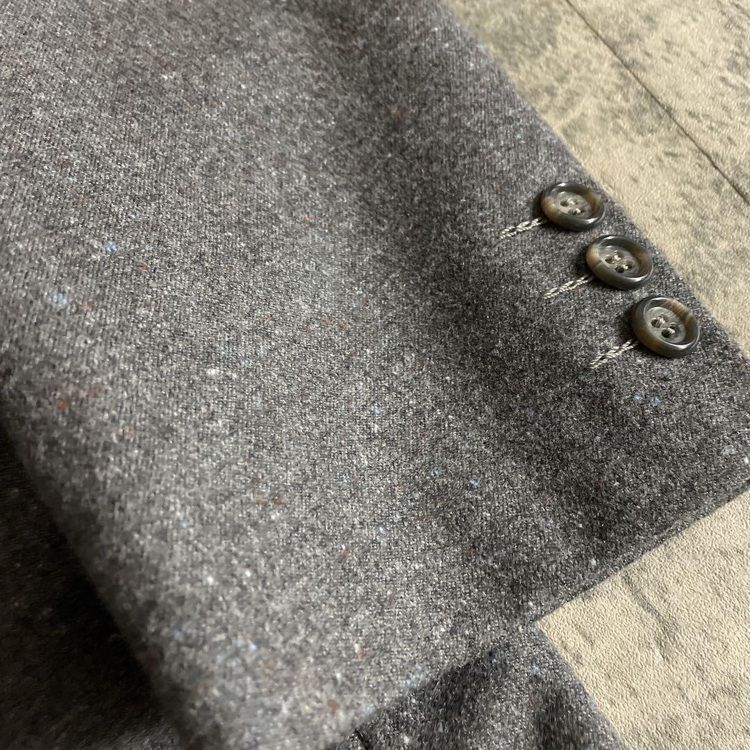 極上ウール 100% ヴィンテージ スリーピース × OLD GUCCIネクタイ