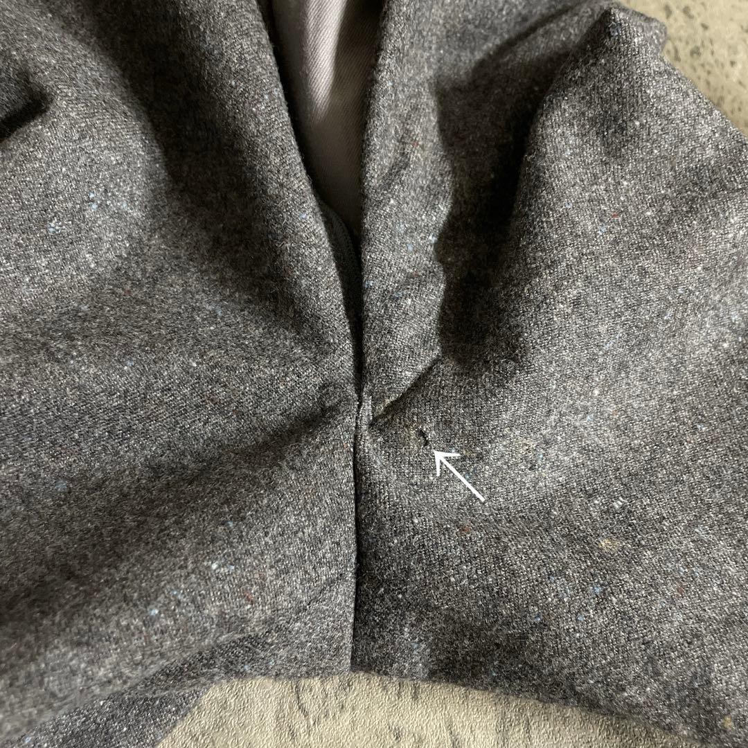 極上ウール 100% ヴィンテージ スリーピース × OLD GUCCIネクタイ