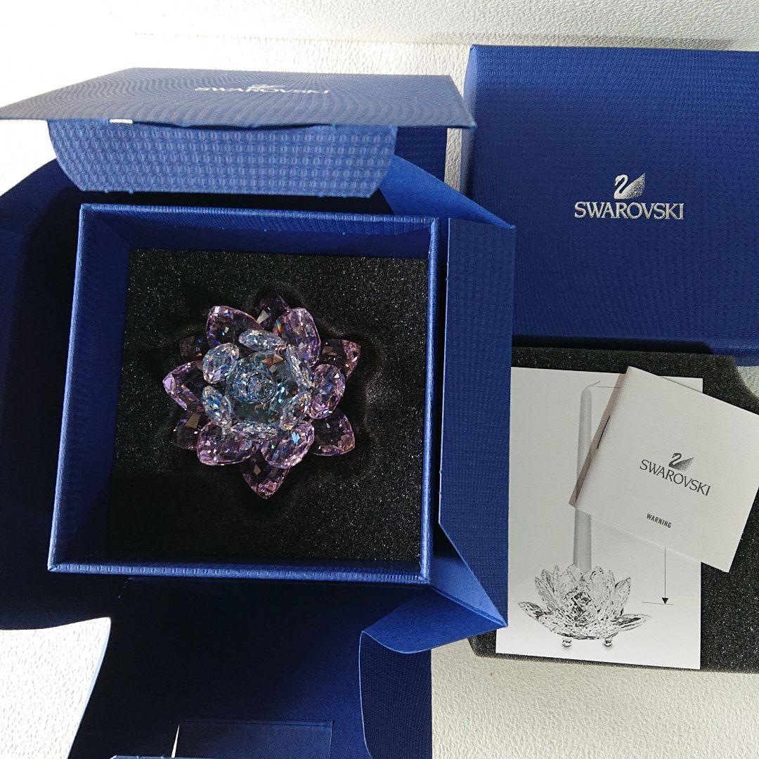 スワロフスキー キャンドルホルダー ピンク