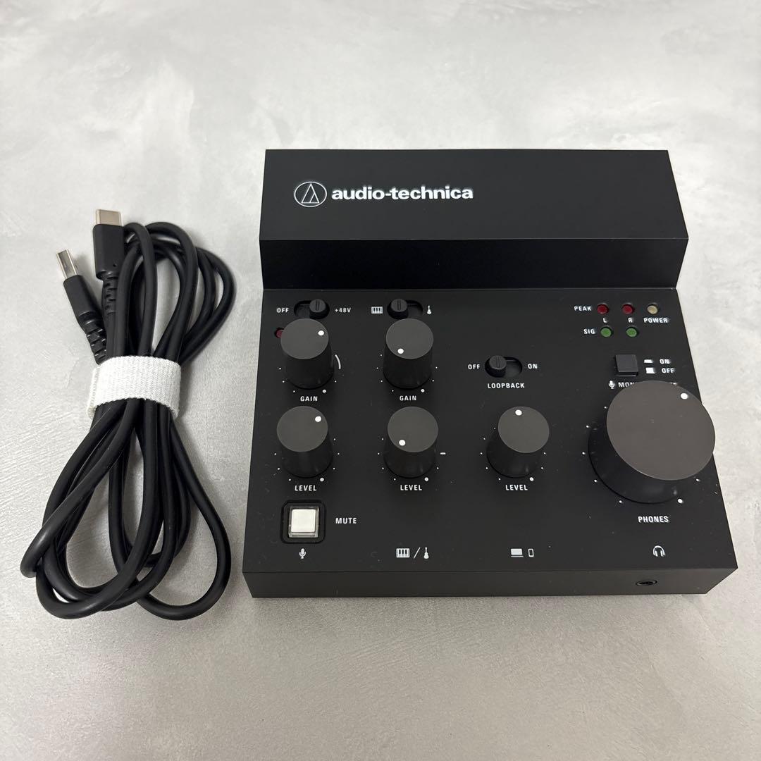 オーディオテクニカ オーディオインターフェース