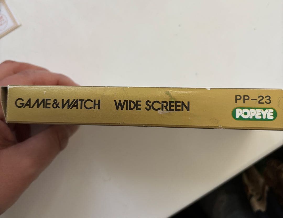 【動作確認済】Nintendo ゲームウォッチ ポパイ