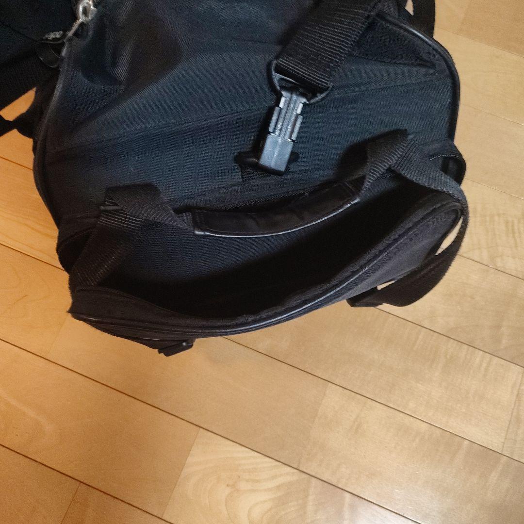 ７０㍑ キャスター付き　adidas アディダス　大容量ボストン ブラック