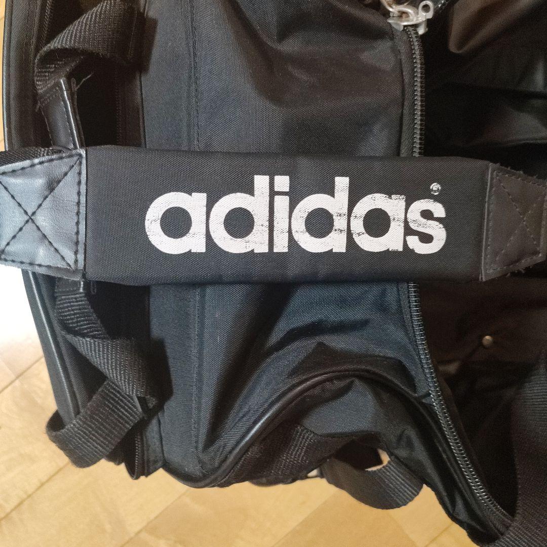 ７０㍑ キャスター付き　adidas アディダス　大容量ボストン ブラック