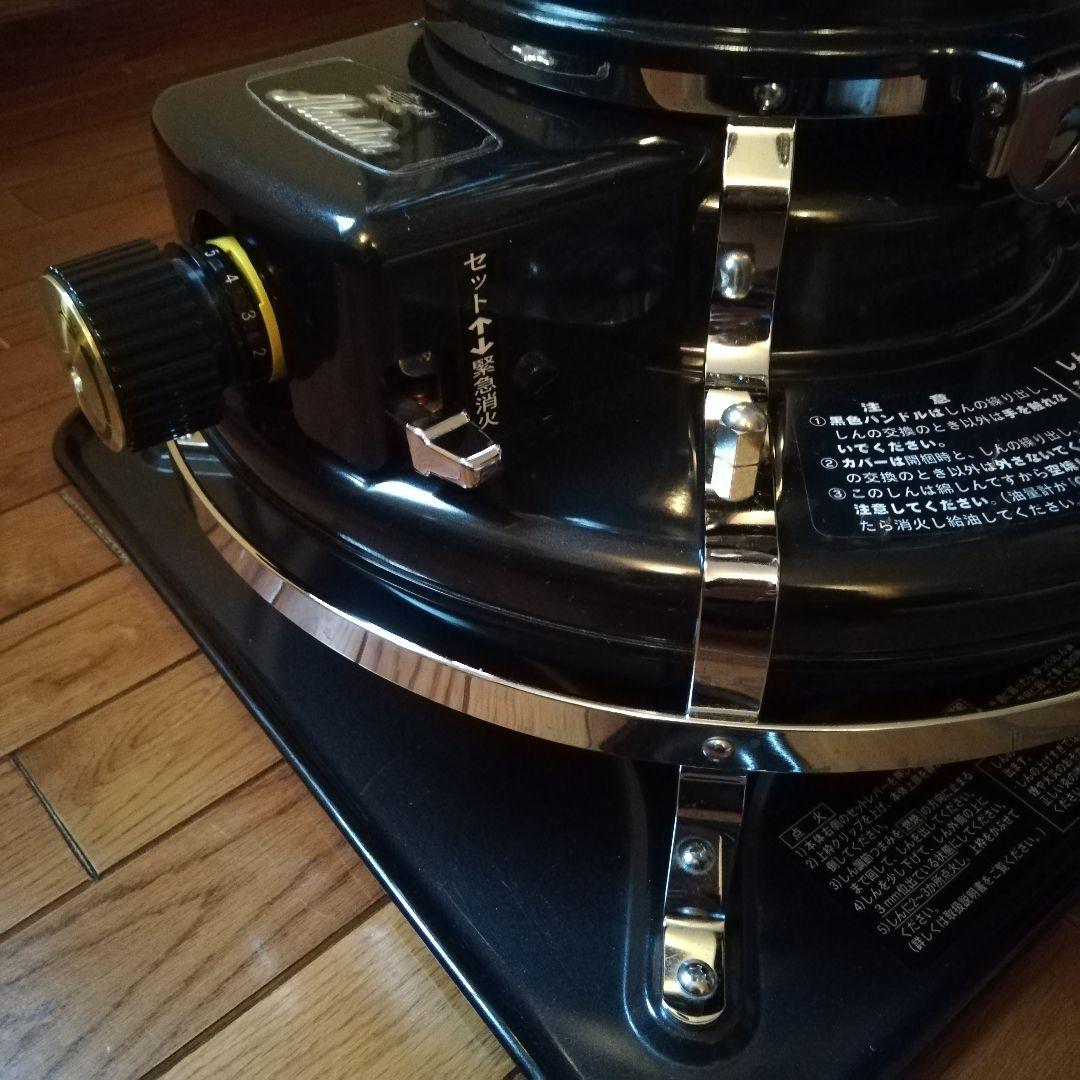 アラジン ブルーフレームヒーター BF3906-N 黒 ブラック 収納袋付 美品