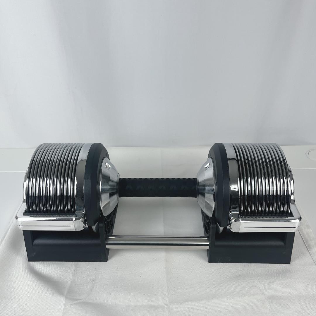 ②ライシン ヘリックスミラー ダンベル 32kg 可変式 1kg刻み