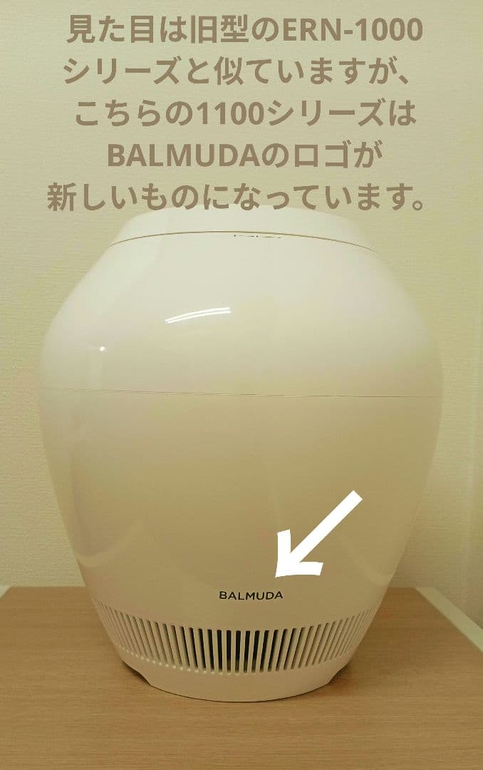 【フィルターは新品】BALMUDA加湿器　Rain Wi-Fi モデル