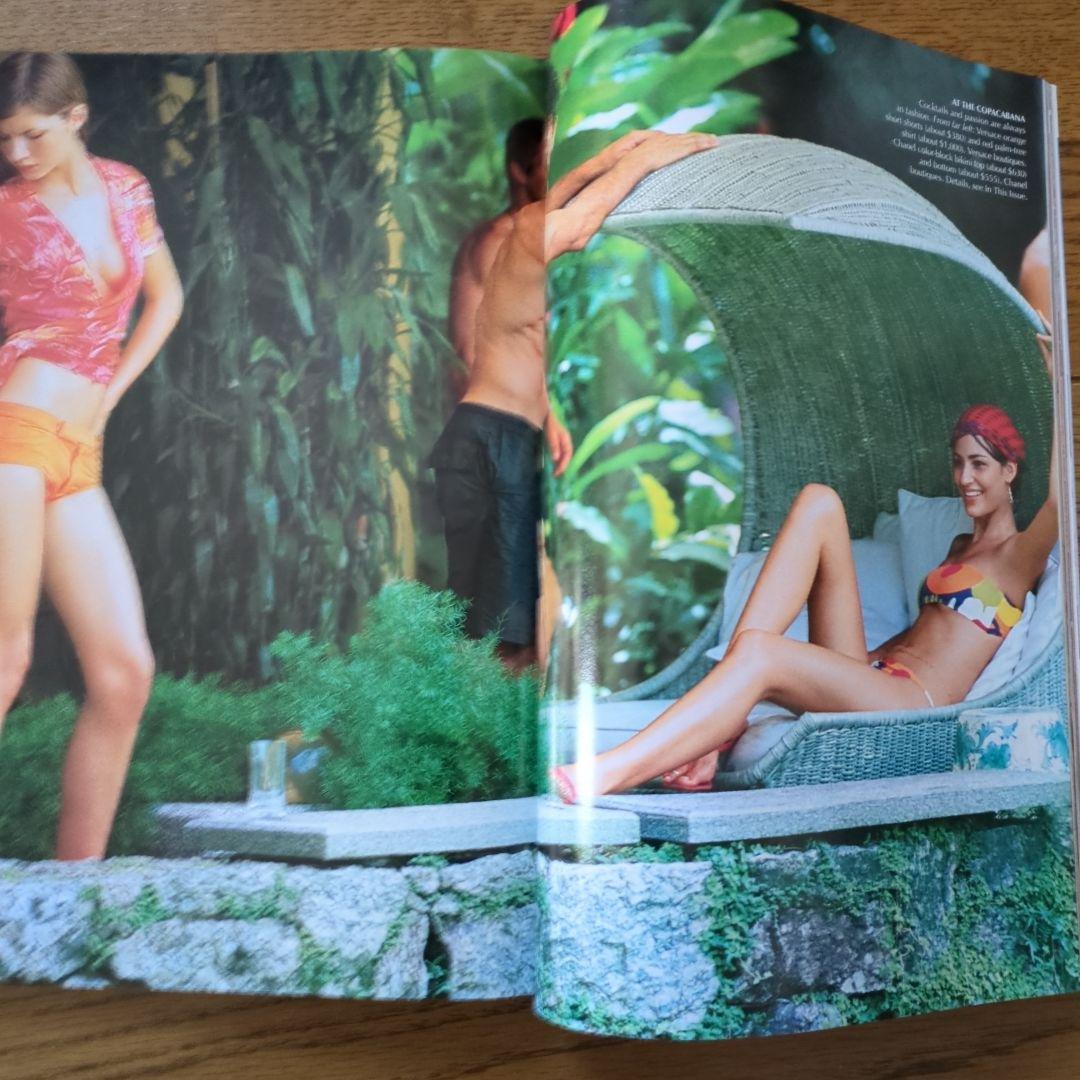洋書 Vogue us may2000 gisel swimsuit issue