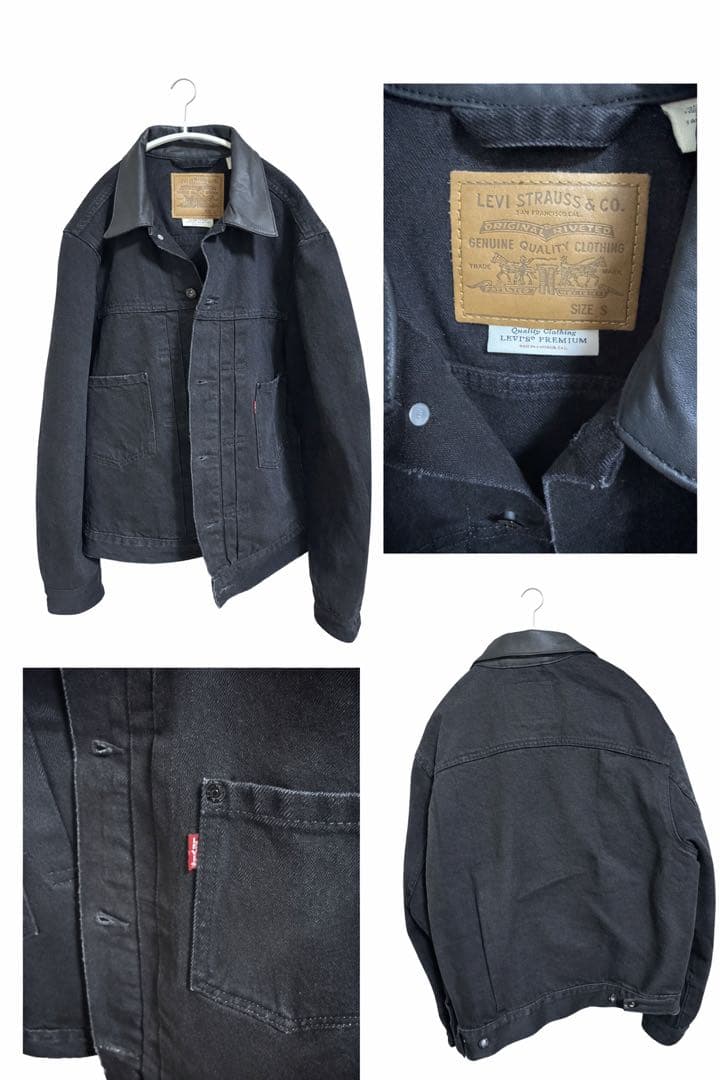Levi's 2nd Type ブラックデニムジャケット