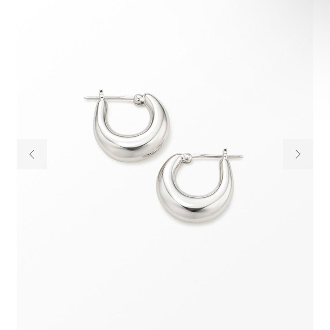 Jouete シルバーフープピアス