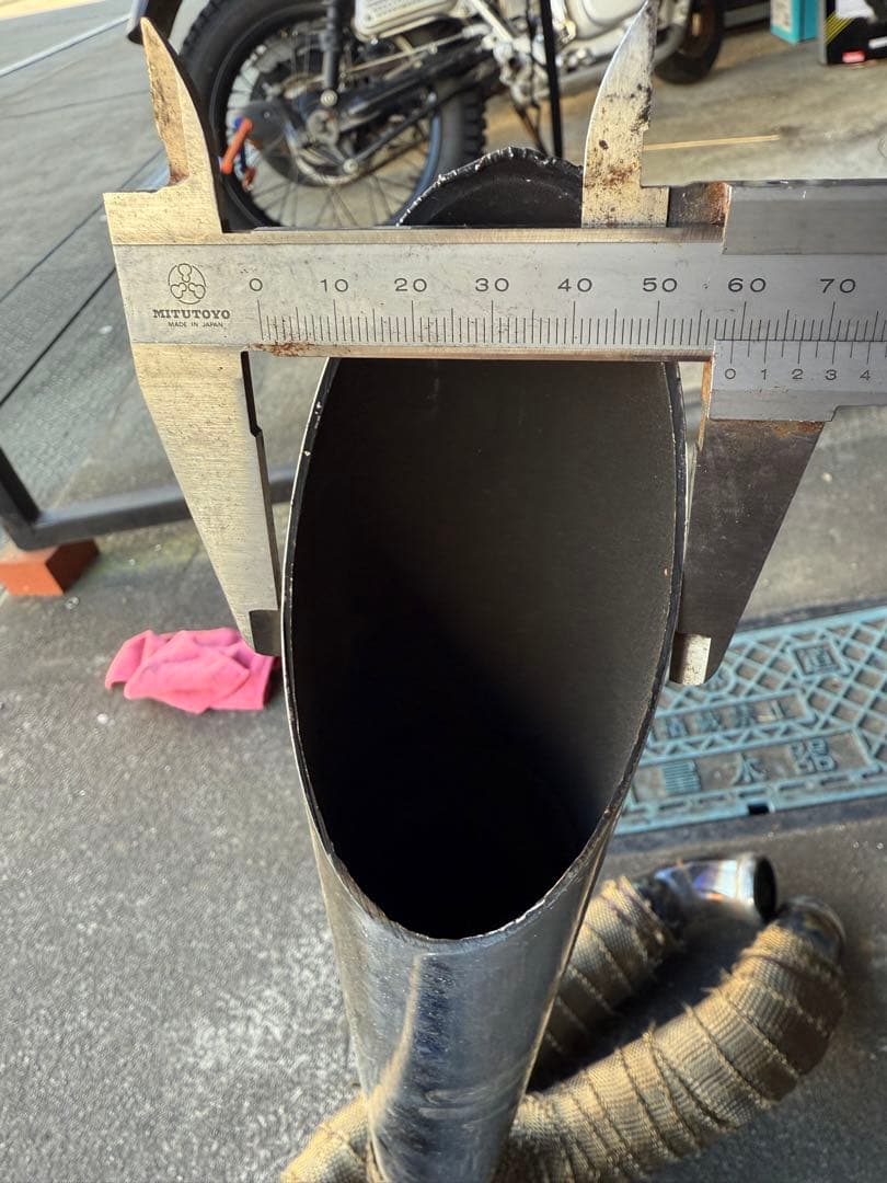 ハーレー ソフテイル ドラッグパイプマフラー