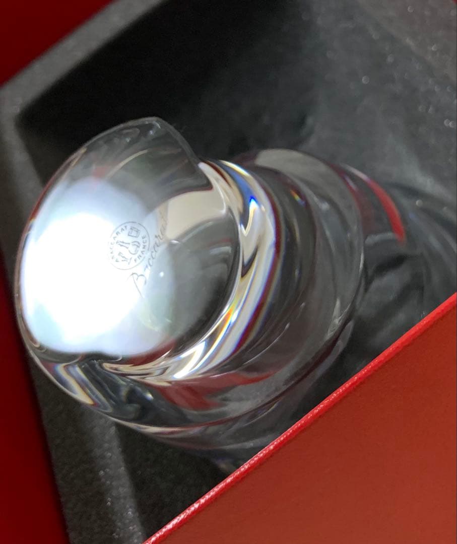 廃盤★箱保管★Baccarat バカラ スパイラル Mサイズ 高さ20cm