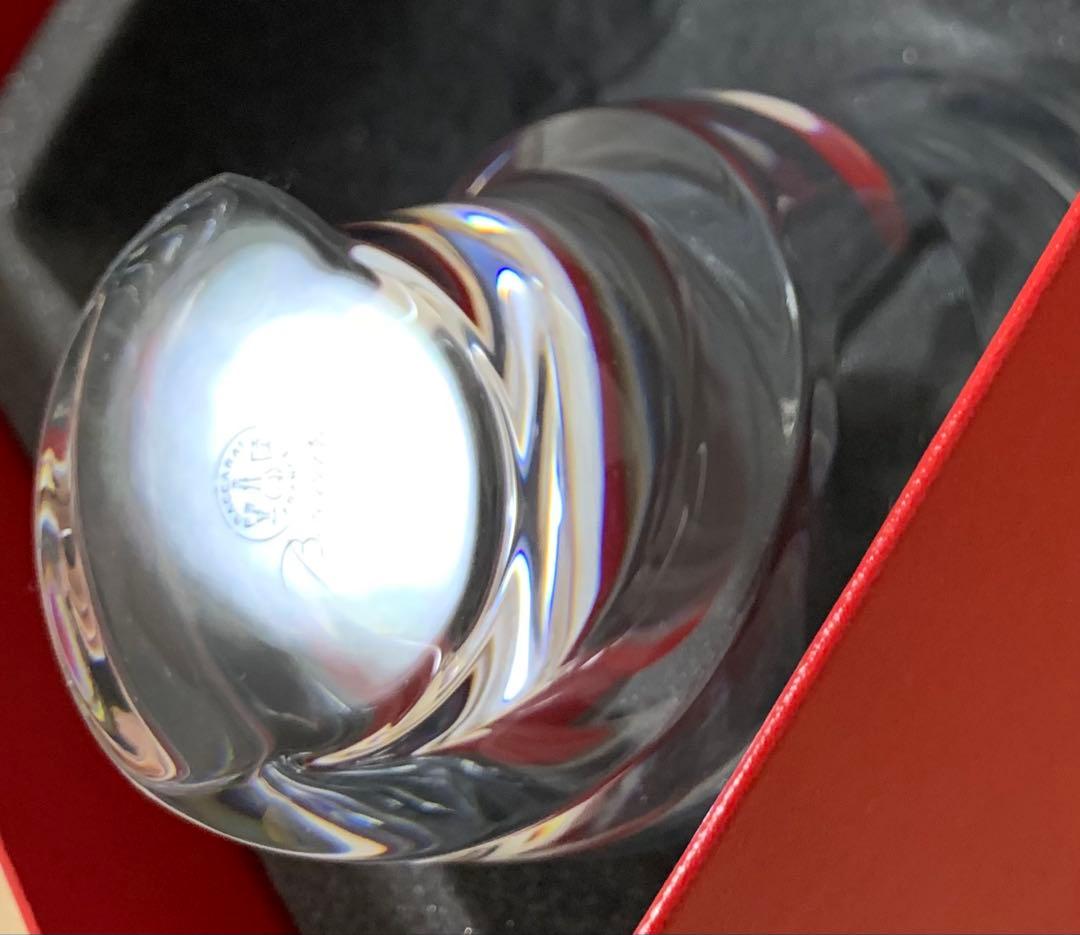 廃盤★箱保管★Baccarat バカラ スパイラル Mサイズ 高さ20cm