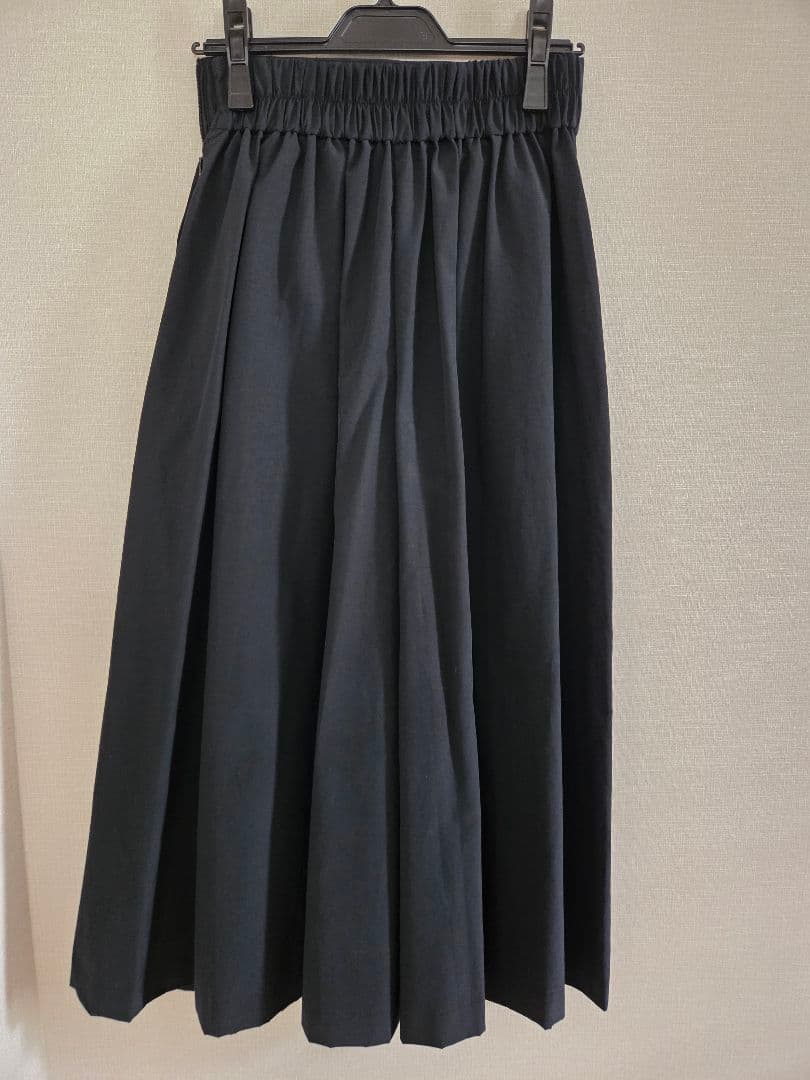 【試着のみ・タグ付き新品】ミモレ別注・マルモア ギャザーキュロットパンツ