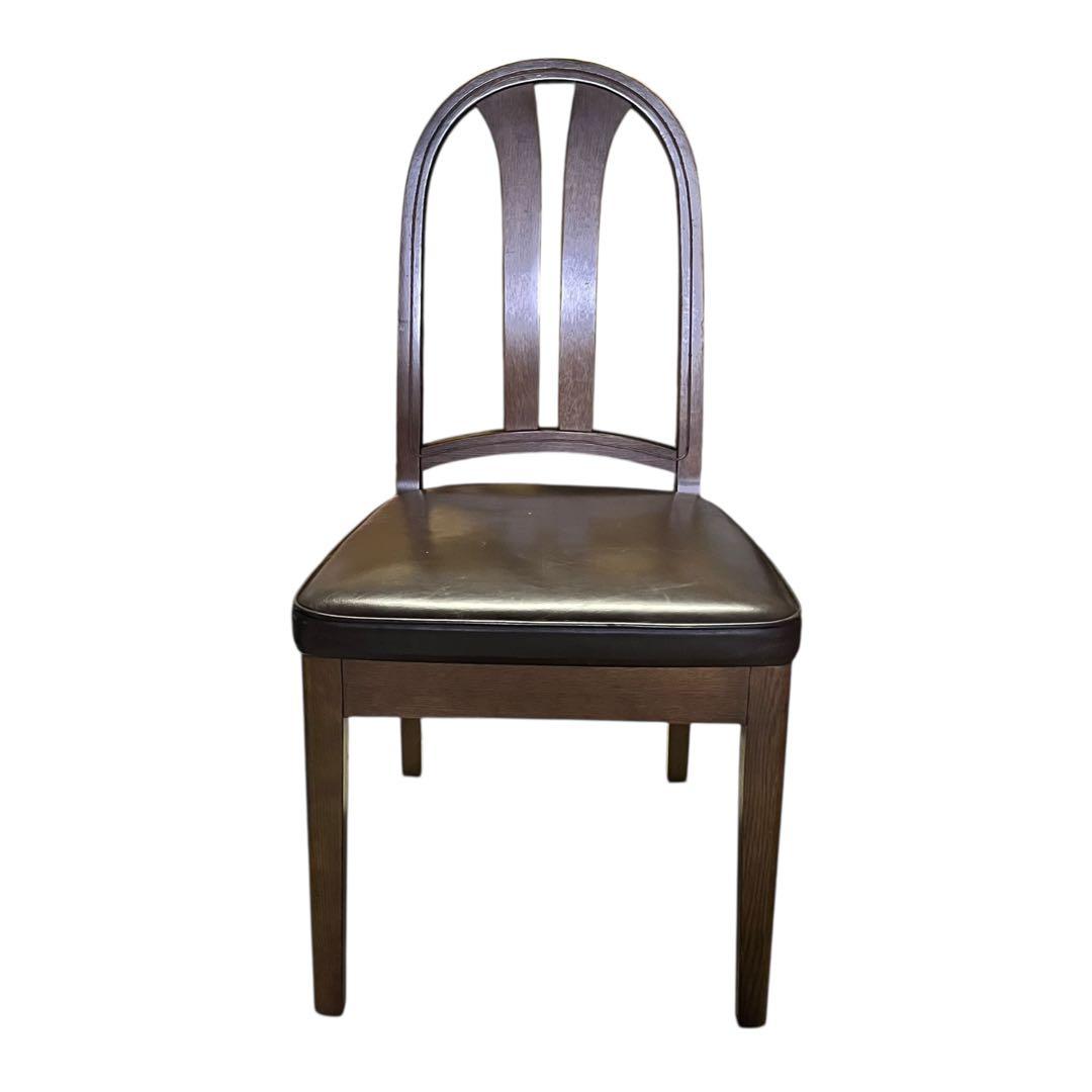 飛騨産業 HIDA キツツキ ダイニングチェア 椅子 革張り