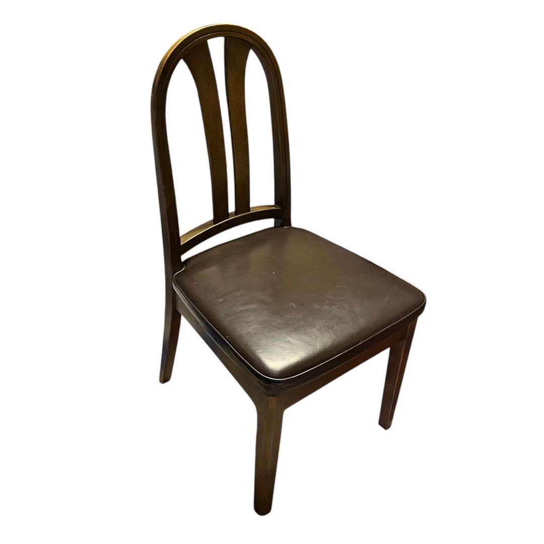 飛騨産業 HIDA キツツキ ダイニングチェア 椅子 革張り