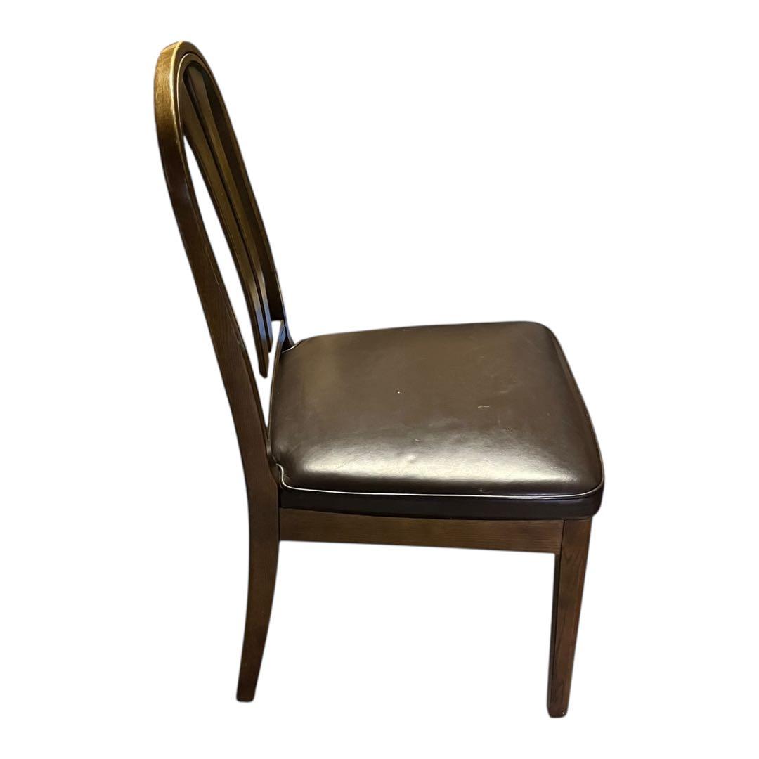 飛騨産業 HIDA キツツキ ダイニングチェア 椅子 革張り