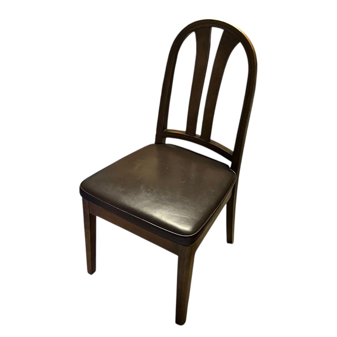 飛騨産業 HIDA キツツキ ダイニングチェア 椅子 革張り