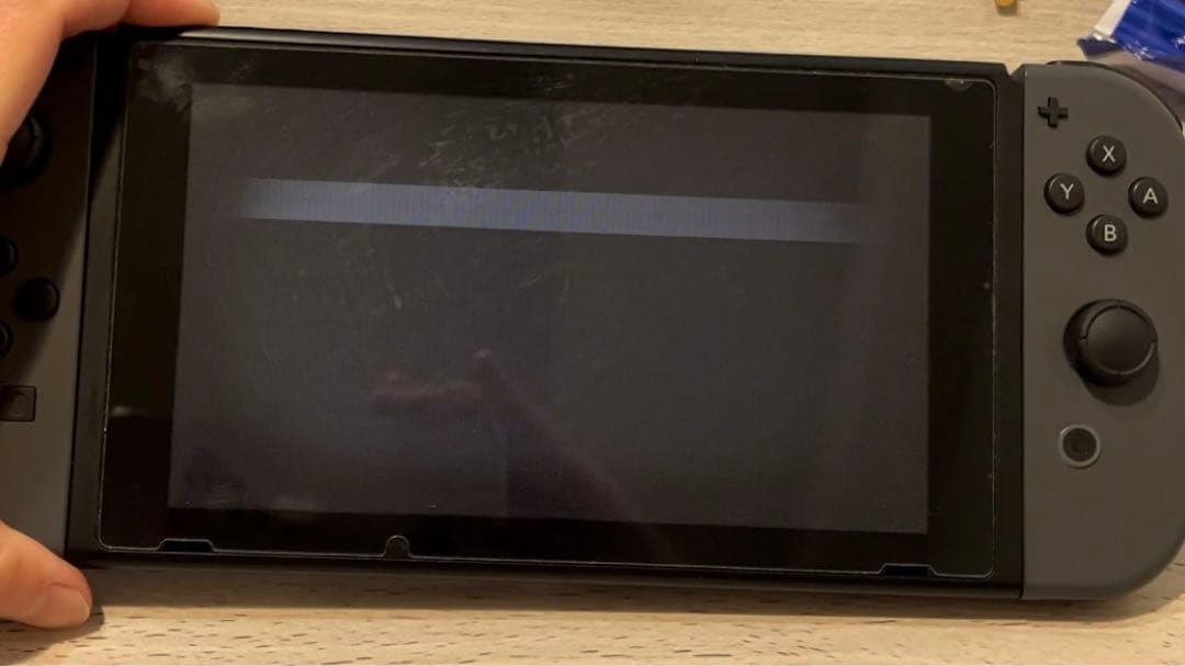 はんどん　Nintendo Switch 本体　グレー　ジャンク