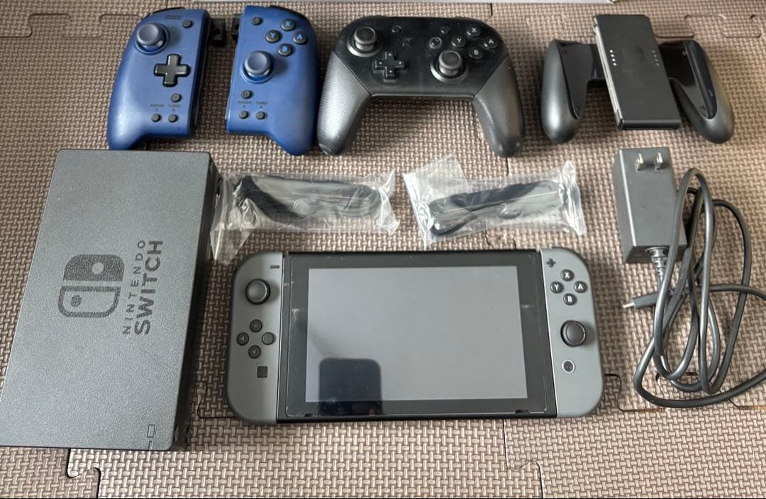Switch本体＋プロコン＋【ホリ】グリップコン