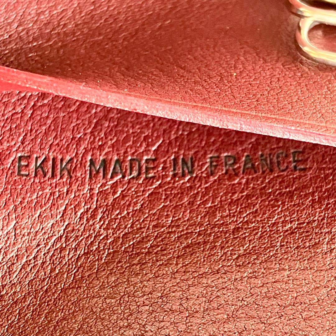 小物 Cartier Key Case Burgundy Leather New