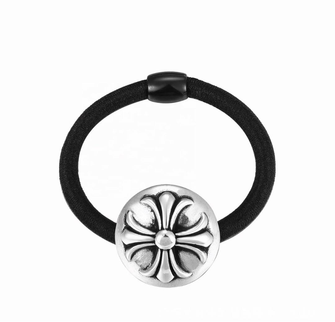ヘアゴム ブレスレット クロス アクセサリー メンズ レディース