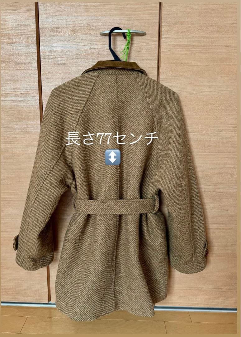 Fano Studios ブラウンツイードコート XS-S