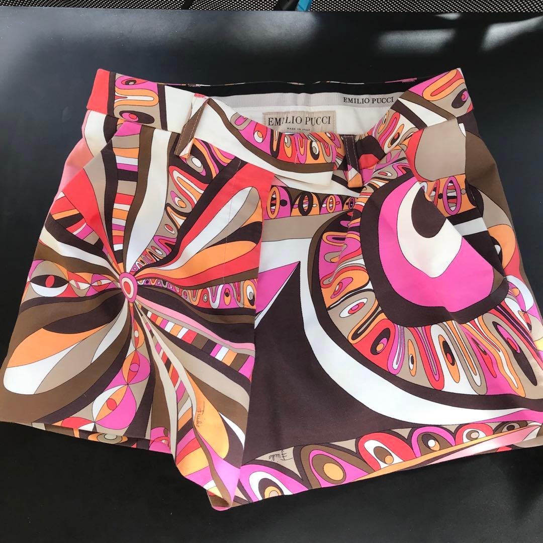 EMILIO PUCCI 未使用 ショート パンツ 34