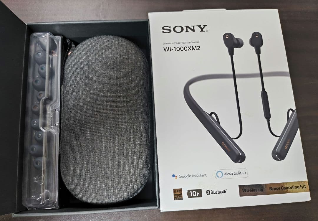 ソニー ワイヤレスノイズキャンセリングイヤホン WI-1000XM2