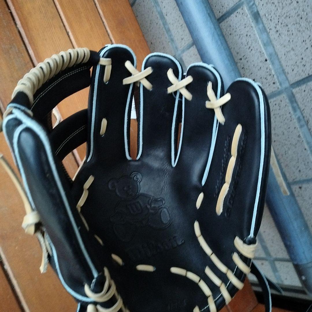 Wilson Staff 硬式グローブ ブラック/ホワイト