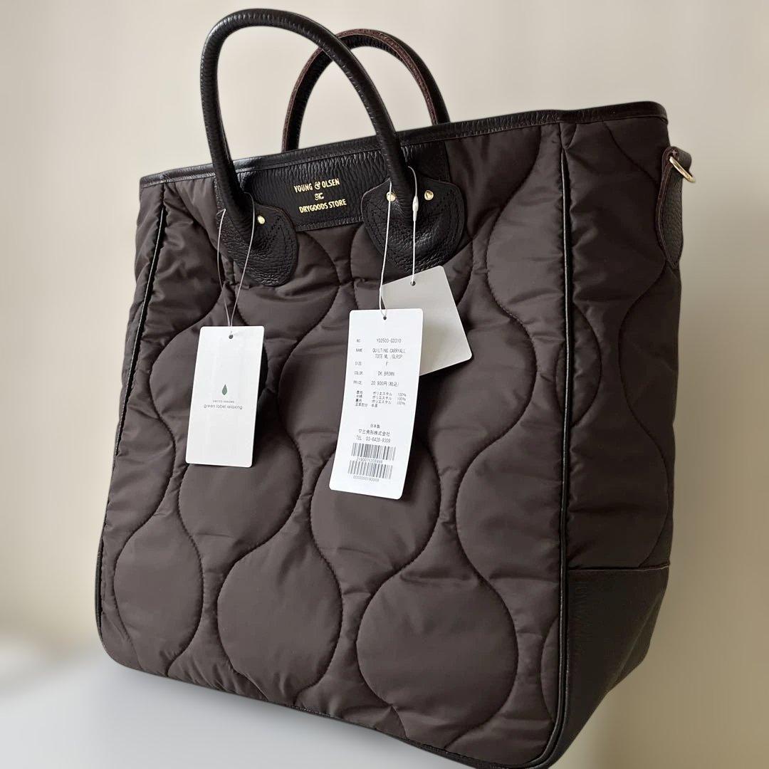 別注YOUNG&OLSEN キルト トートバッグ ヤングアンドオルセン