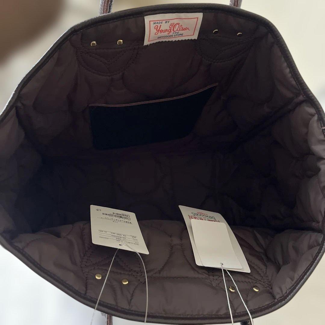 別注YOUNG&OLSEN キルト トートバッグ ヤングアンドオルセン